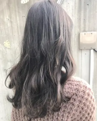 ロング カラー 土畑 博矢のヘアスタイル