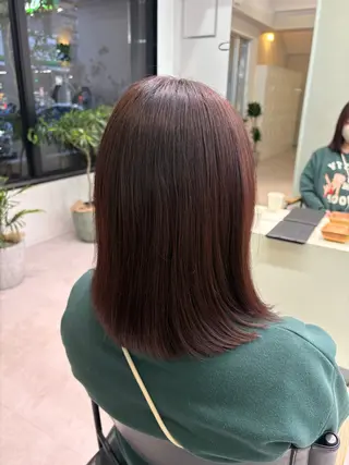 ミディアム カラー DEEokazaki sae.Aのヘアスタイル