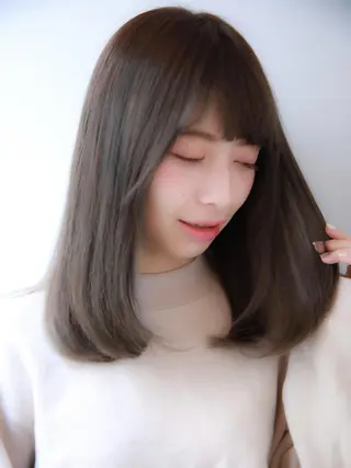 ショート カラー レイヤーカット✂️ 横浜No1♡下鳥翔子のヘアスタイル