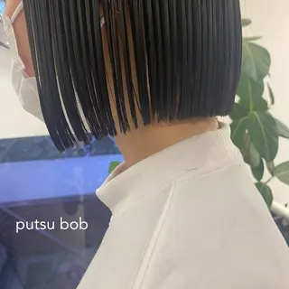 ショート カラー センターパート/ 暖色カラーayuのヘアスタイル