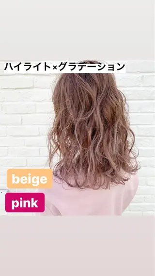 セミロング カラー ヘアアレンジ 垢抜け案内人 鈴木聖矢✂️のヘアスタイル