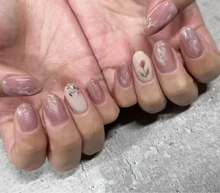 ネイル 東 千夏のネイルデザイン