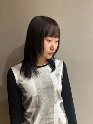 カラー yukii 橋本　心🫧のヘアスタイル