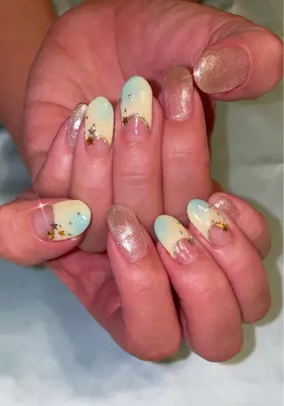 ネイル VIERU 🌈🎀💖のネイルデザイン