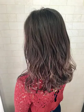 セミロング 神野 雅樹のヘアスタイル