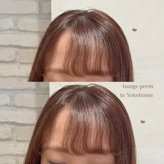 ミディアム パーマ シールエクステ横浜 🐏☁️miminaのヘアスタイル