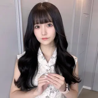 ロング カラー ✨️美髪矯正×似合わ せ艶カラー✨藤田透のヘアスタイル