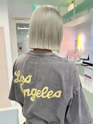 ショート 🤍艶カラー🎀ボブ 特化🎀Rio🪽のヘアスタイル