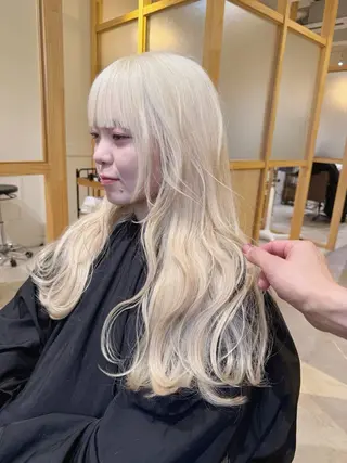 ロング カラー “ミニモ最高評価獲得 “代表"Kohei"のヘアスタイル