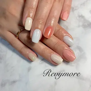ミディアム ネイル nail salon Revymoreのネイルデザイン