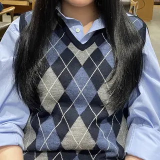 ロング R i k o🫧 艶髪のヘアスタイル