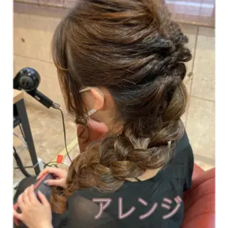 ヘアアレンジ ERIKO Tのヘアスタイル