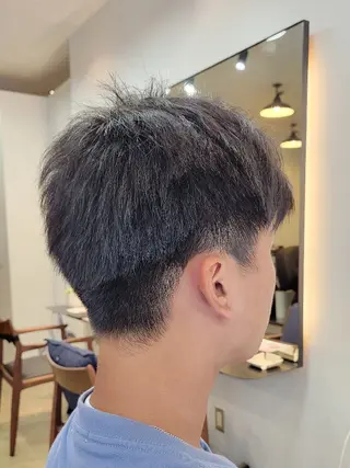 ショート メンズ 野村 果音(カノン)のヘアスタイル