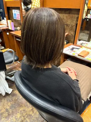 ミディアム カラー 相良 陽香🌻のヘアスタイル