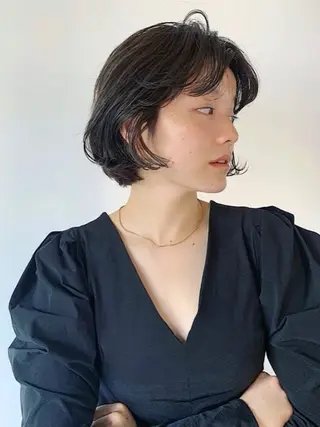 ショート hyuga/パーマ /ニュアンスパーマのヘアスタイル