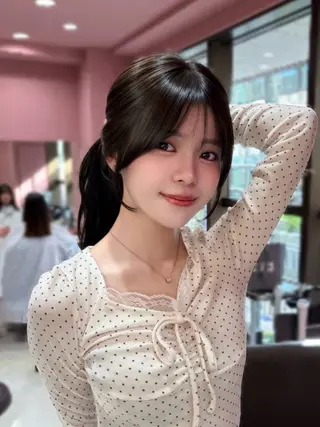ミディアム 木串 楽人のヘアスタイル