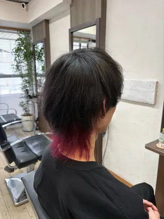 カラー メンズ メンズハイトーン特化 てるぼうのヘアスタイル