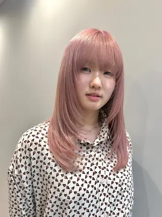 ロング 似合わせカラー/ 松岡茉和🐼🌈🌟のヘアスタイル