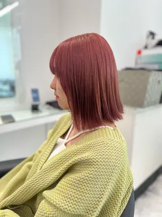 カラー ブリーチなし透明感 💗RYOTAのヘアスタイル