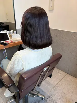 ミディアム カラー mao | 柔らか艶カラー🫧のヘアスタイル