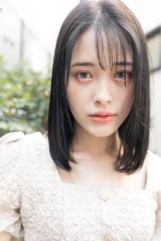 ミディアム カラー ヘアアレンジ 金子 廉のヘアスタイル