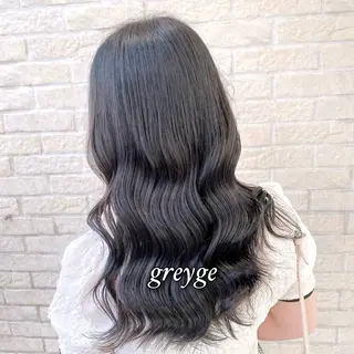 ロング カラー 成瀬スパイラル パーマ清水大隼のヘアスタイル