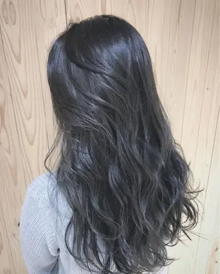 ロング MORISAKI ✂︎縮毛矯正のヘアスタイル