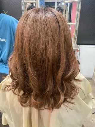セミロング くせ毛多毛特化 高橋　淳のヘアスタイル