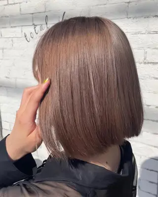 ショート カラー ヘアアレンジ 髪質改善/美髪ケア ✨岡野右京のヘアスタイル