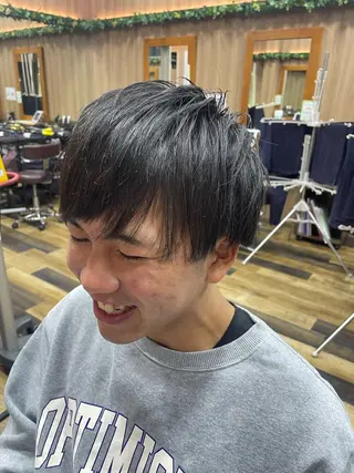 ショート メンズ 山際勇策 /岐阜美容師のヘアスタイル