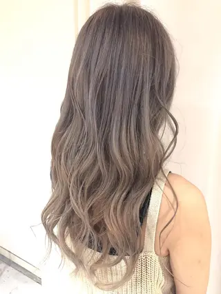 ロング カラー ヘアアレンジ レイヤー×ヘッドスパ ＊保田遥＊のヘアスタイル