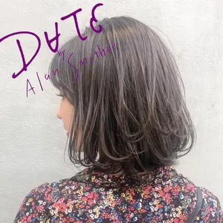 ミディアム カラー パーマ ヘアアレンジ メンズ キッズ ネイル マツエク・マツパ レイヤー/顔周り 韓国ヘア森田和貴のヘアスタイル