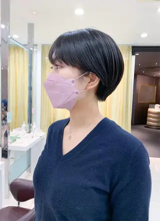 ショート 似合わせパーマ/ kazuのヘアスタイル