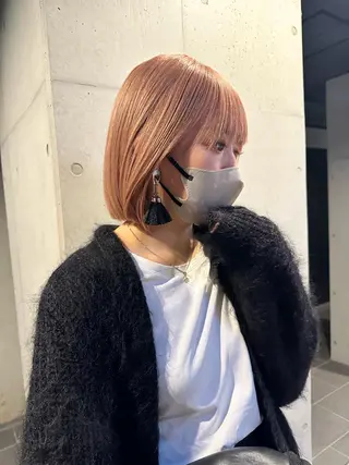 ショート カラー 似合わせウルフ/ レイヤー/山本祐輔のヘアスタイル