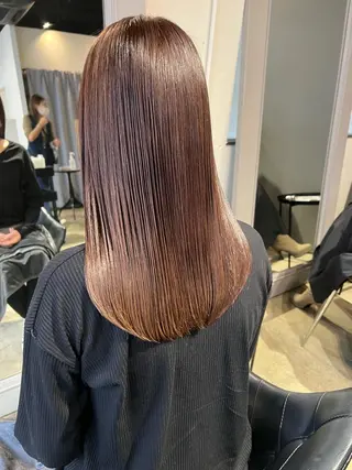 ミディアム ノモト ハルのヘアスタイル