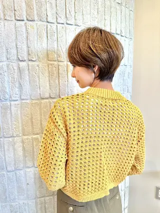 ショート 増田 耀のヘアスタイル