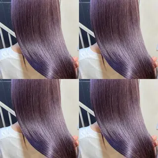 セミロング カラー レイヤーカット/ 縮毛矯正🇰🇷早坂のヘアスタイル