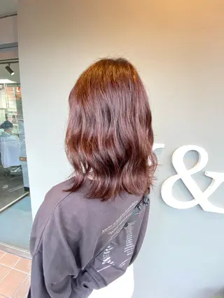 ミディアム 平田 広大のヘアスタイル