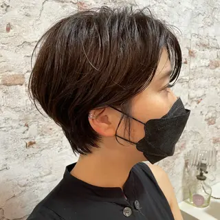 ショート 藤本 夢のヘアスタイル