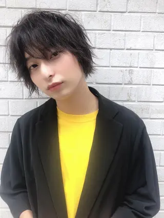 メンズ メンズブリーチカラー /パーマ ごーた立川のヘアスタイル