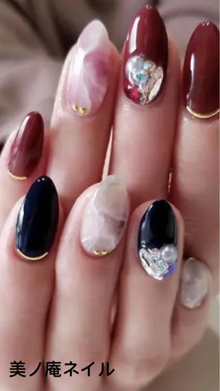 ネイル 美ノ庵ネイルサロン メトロポリタン前店のネイルデザイン