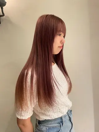 ロング カラー 無料ショートカット 募集中📛杏のヘアスタイル