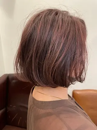 ショート カラー 村上 滉弥のヘアスタイル