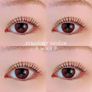 マツエク・マツパ 𝗠𝗔𝗬𝗨 🌙のマツエク・マツパデザイン