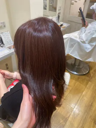 ミディアム 似合わせカット /ニュアンスパーマのヘアスタイル