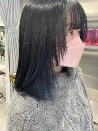 ミディアム カラー 🧁はるひ/ ZEST Ivy🎀のヘアスタイル