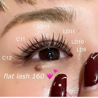 マツエク・マツパ Oli-Oli arisaのマツエク・マツパデザイン