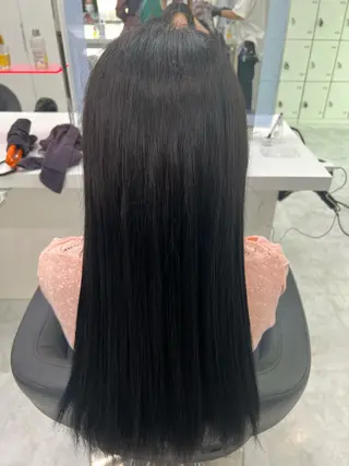 セミロング ブリーチなし特化 美容師💖SAE💖のヘアスタイル