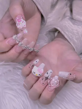 ネイル 長さだし専門店 M2　rikaのネイルデザイン