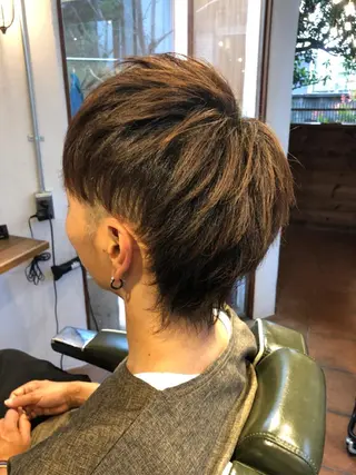 ショート メンズ 冨士川 英樹のヘアスタイル